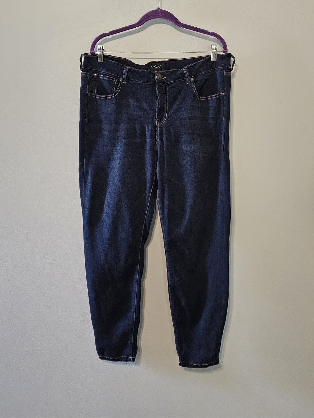 Celebrity Pink Dark Blue Walker SkinnybJeans